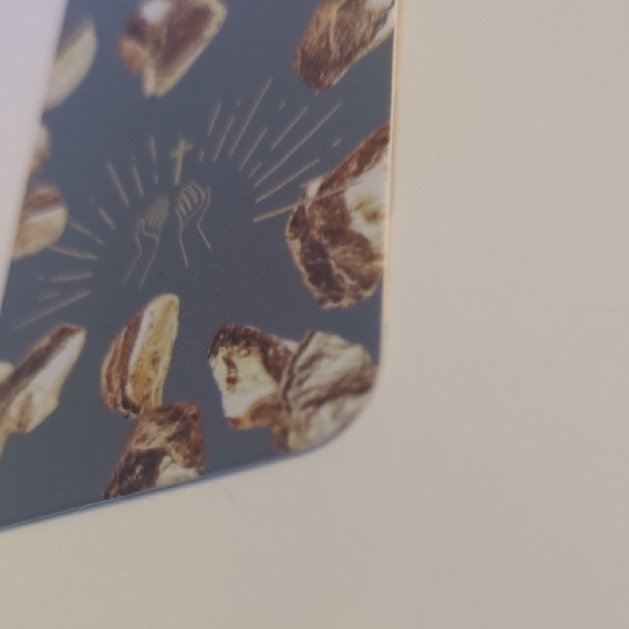 Inspirational Gray Bookmark with Yellow Tassel - Picture 7 of 9